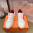 Hermes Leather Casual Lace Up Shoes For Men And Women Red