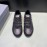 Hogan Black Calf Leather Casual Sneakers For Men