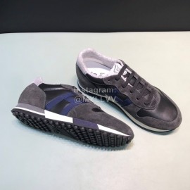 Hogan Cowhide Casual Sneakers For Men Black