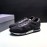 Hogan Cowhide Mesh Casual Sneakers For Men Black