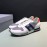 Hogan Cowhide Mesh Casual Sneakers For Men White