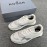 Hogan Hyperlight Suede Calfskin Mesh Sneakers For Men White