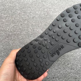 Hogan Hyperlight Suede Calfskin Mesh Sneakers For Men White