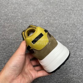 Hogan Hyperlight Suede Calfskin Mesh Sneakers For Men Gray