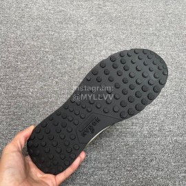 Hogan Hyperlight Suede Calfskin Mesh Sneakers For Men Gray