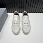 Hogan Soft Calfskin Mesh Thick Soled Sneakers For Men 