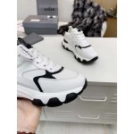 Hogan Fashion Thick Soled Sneakers For Women Black