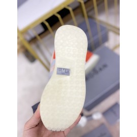 Hogan Fashion Cattle Leather Thick Soled Casual Shoes For Women Gray