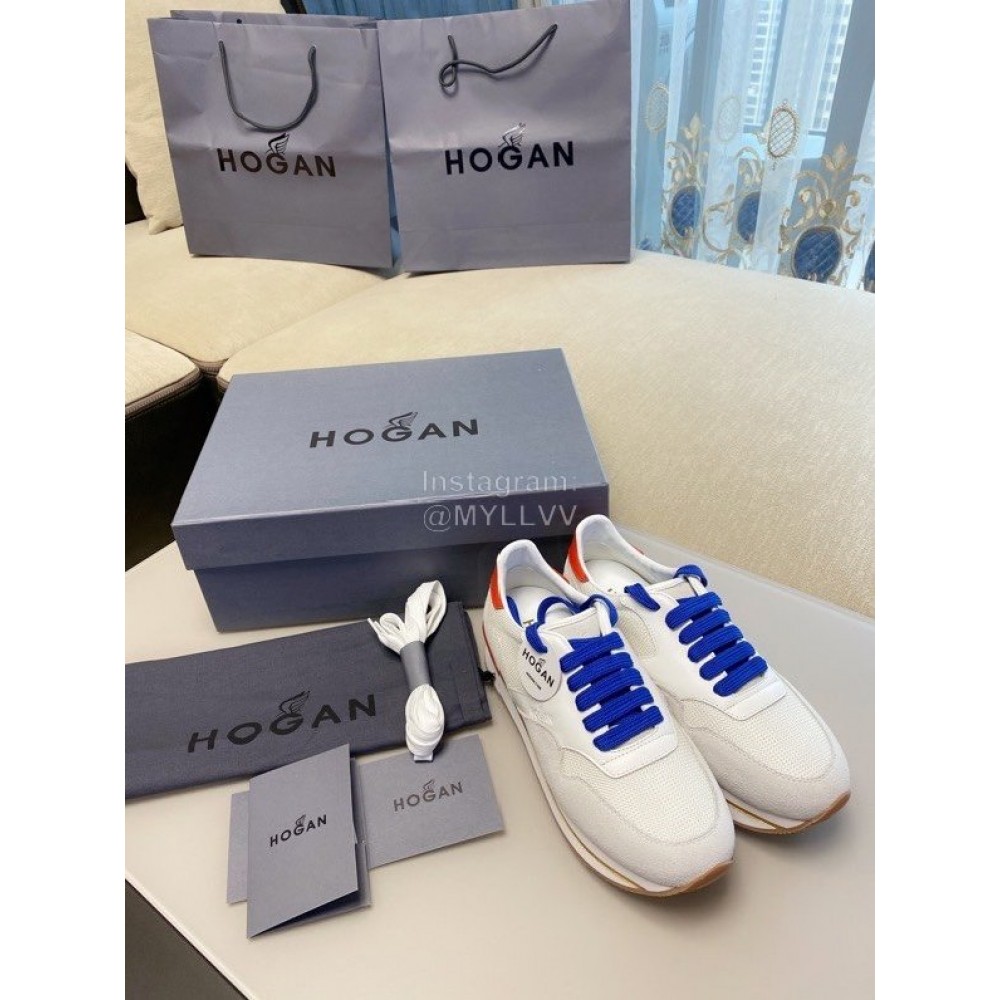 Hogan New Cattle Leather Thick Soled Casual Shoes For Women 