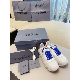 Hogan New Cattle Leather Thick Soled Casual Shoes For Women 