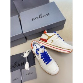 Hogan Cattle Leather New Thick Soled Casual Shoes For Women 