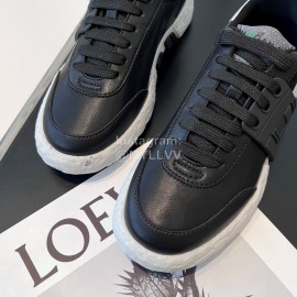 Hogan Fashion Cowhide 3r Casual Sneakers For Women Black