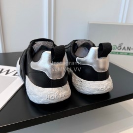 Hogan Fashion Cowhide 3r Casual Sneakers For Women Black