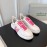 Hogan Fashion Cowhide 3r Casual Sneakers For Women Pink