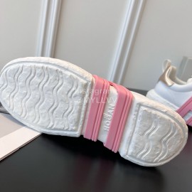 Hogan Fashion Cowhide 3r Casual Sneakers For Women Pink