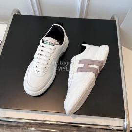 Hogan Fashion Cowhide 3r Casual Sneakers For Women Gray