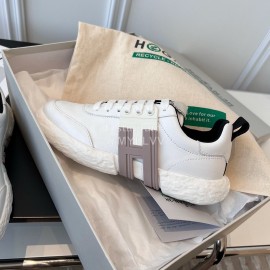 Hogan Fashion Cowhide 3r Casual Sneakers For Women Gray