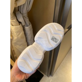 Hogan Fashion Calf Leather Thick Soled Sneakers For Women 