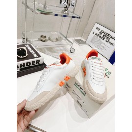 Hogan Fashion 3r Cowhide Casual Sneakers For Women Orange