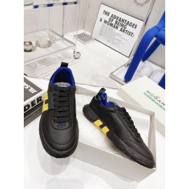 Hogan Fashion 3r Cowhide Casual Sneakers For Women Yellow