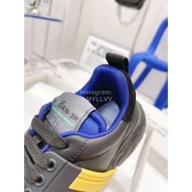 Hogan Fashion 3r Cowhide Casual Sneakers For Women Yellow