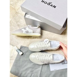 Hogan Fashion 3r Cowhide Casual Lace Up Sneakers For Women 