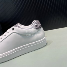 Hugo Boss Cowhide Lace Up Casual Shoes For Men White