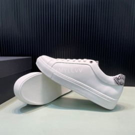 Hugo Boss Cowhide Lace Up Casual Shoes For Men White