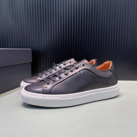 Hugo Boss Cowhide Lace Up Casual Shoes For Men Black