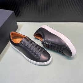 Hugo Boss Cowhide Lace Up Casual Shoes For Men Black