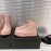 Jil Sander Fashion Calf Leather Thick Soled High Top Shoes For Women Pink