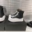 Jil Sander Fashion Calf Leather Thick Soled High Top Shoes For Women Black