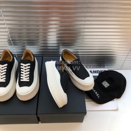 Jil Sander Fashion Calf Leather Thick Soled Casual Shoes For Women 