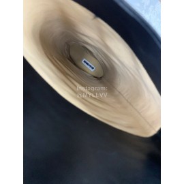 Jil Sander Winter Black Leather High Heel Long Boots For Women 