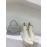 Jil Sander Winter Autumn Leather Thick Soled Short Boots For Women White