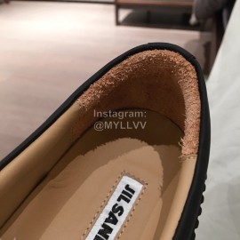 Jil Sander Fashion Thick Soled Black Casual Shoes For Women