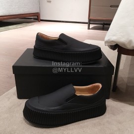 Jil Sander Fashion Thick Soled Black Casual Shoes For Women