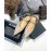 Jil Sander Spring Summer New Sheepskin Pointed Flat Sandals For Women Pink