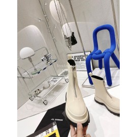 Jil Sander Fashion Thick Bottom Zipper Short Boots For Women