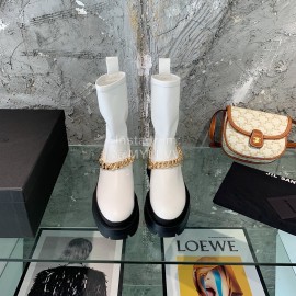 Jil Sander Cowhide Chain Thick Bottom Boots For Wo..
