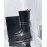 Jil Sander Cowhide Thick Bottom Long Boots For Women Black