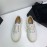 Jil Sander Summer Cowhide Canvas Shoes White For Women 