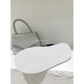 Jil Sander Thick Bottom Cowhide Canvas Shoes For Women 