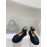 Jil Sander Thick Bottom Cowhide Canvas Shoes For Women Black