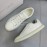 Jimmy Choo Vintage Cashmere Sheepskin Casual Shoes For Men White
