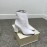Jimmy Choo Winter Calf Leather Thick High Heel Short Boots For Women White