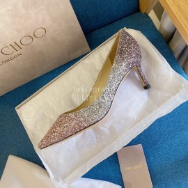 Jimmy Choo Fashion Shining Pointed High Heels For Women