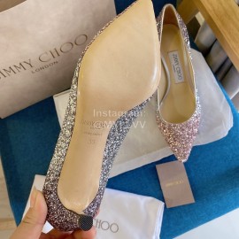 Jimmy Choo Fashion Shining Pointed High Heels For Women