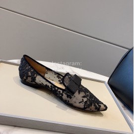 Jimmy Choo Autumn New Lace Shoes For Women Black