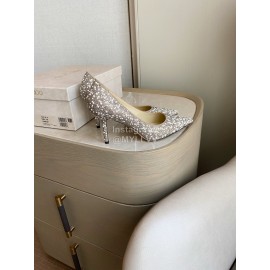 Jimmy Choo New Pearl Pointed High Heels For Women 